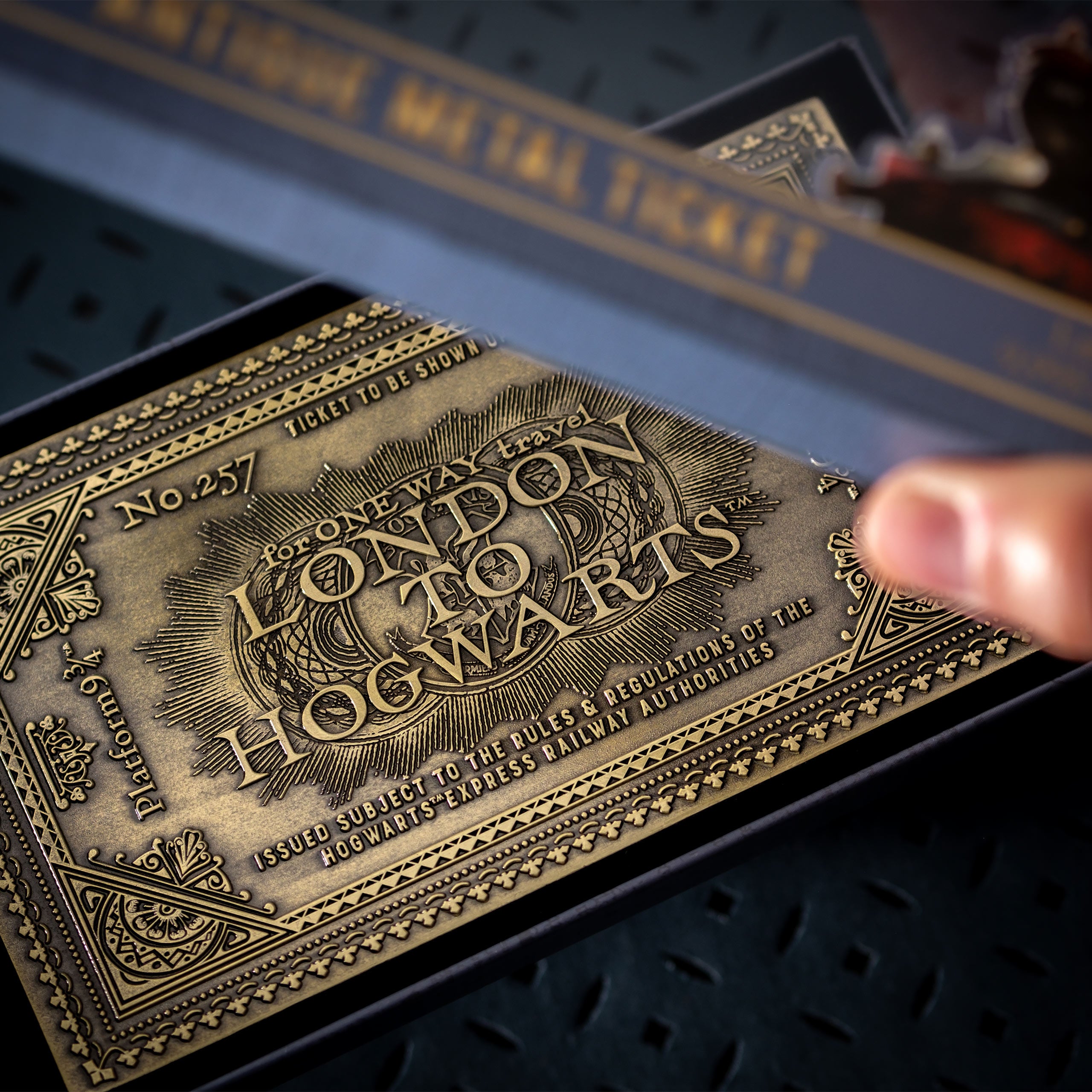 Product image Harry Potter - Hogwarts Express Antique Ticket Replica (Limited Edition)
