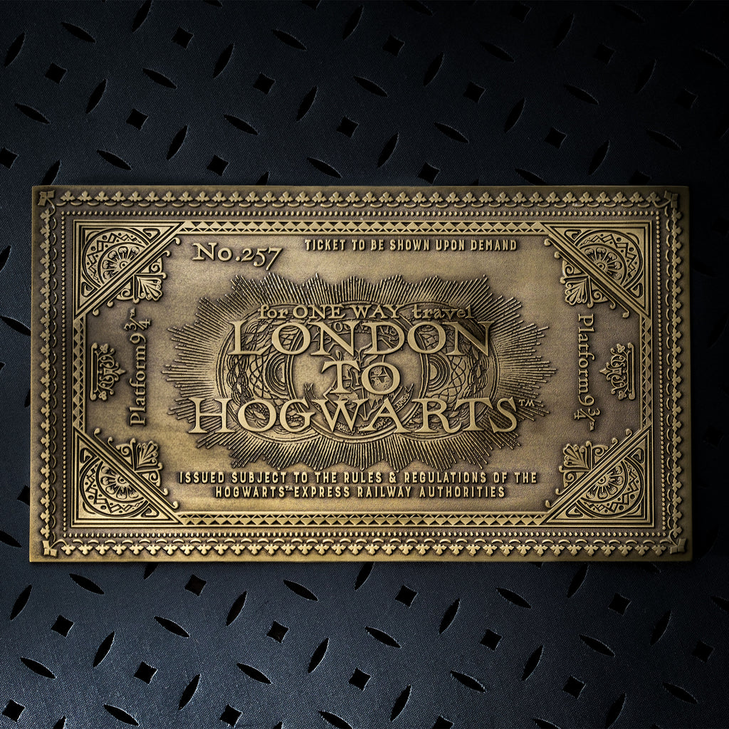 Product image Harry Potter - Hogwarts Express Antique Ticket Replica (Limited Edition)