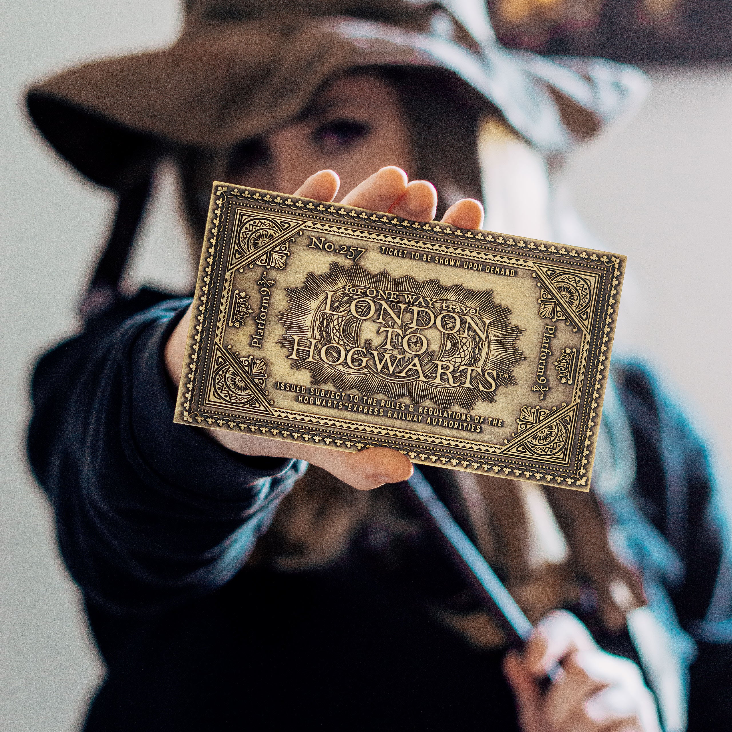 Product image Harry Potter - Hogwarts Express Antique Ticket Replica (Limited Edition)