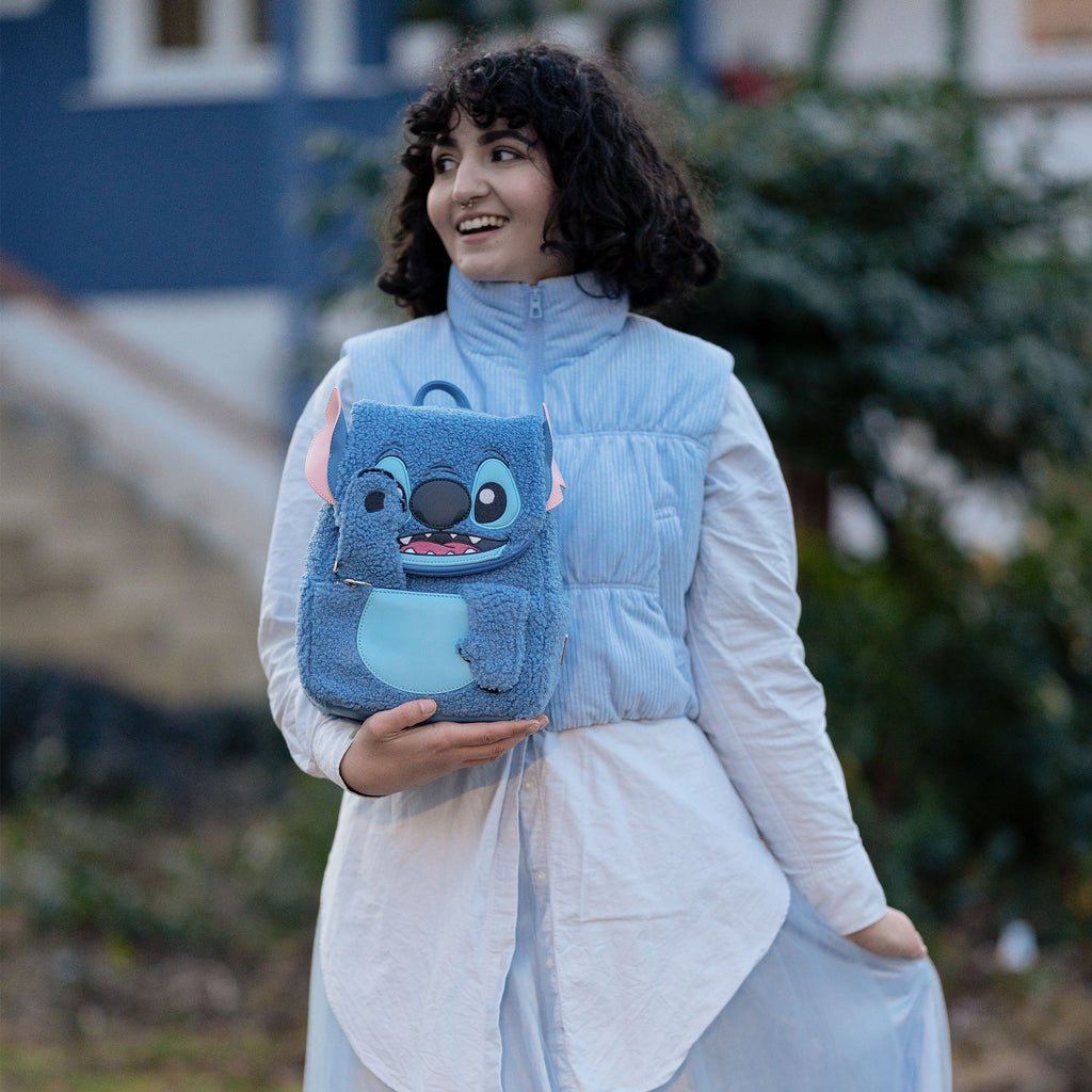 Zdjęcie produktu Lilo & Stitch - Kieszonkowy Stitch Pluszowy Mini Plecak