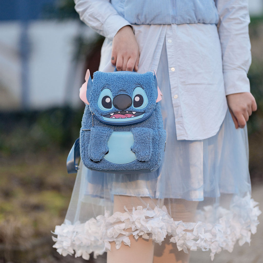 Zdjęcie produktu Lilo & Stitch - Kieszonkowy Stitch Pluszowy Mini Plecak