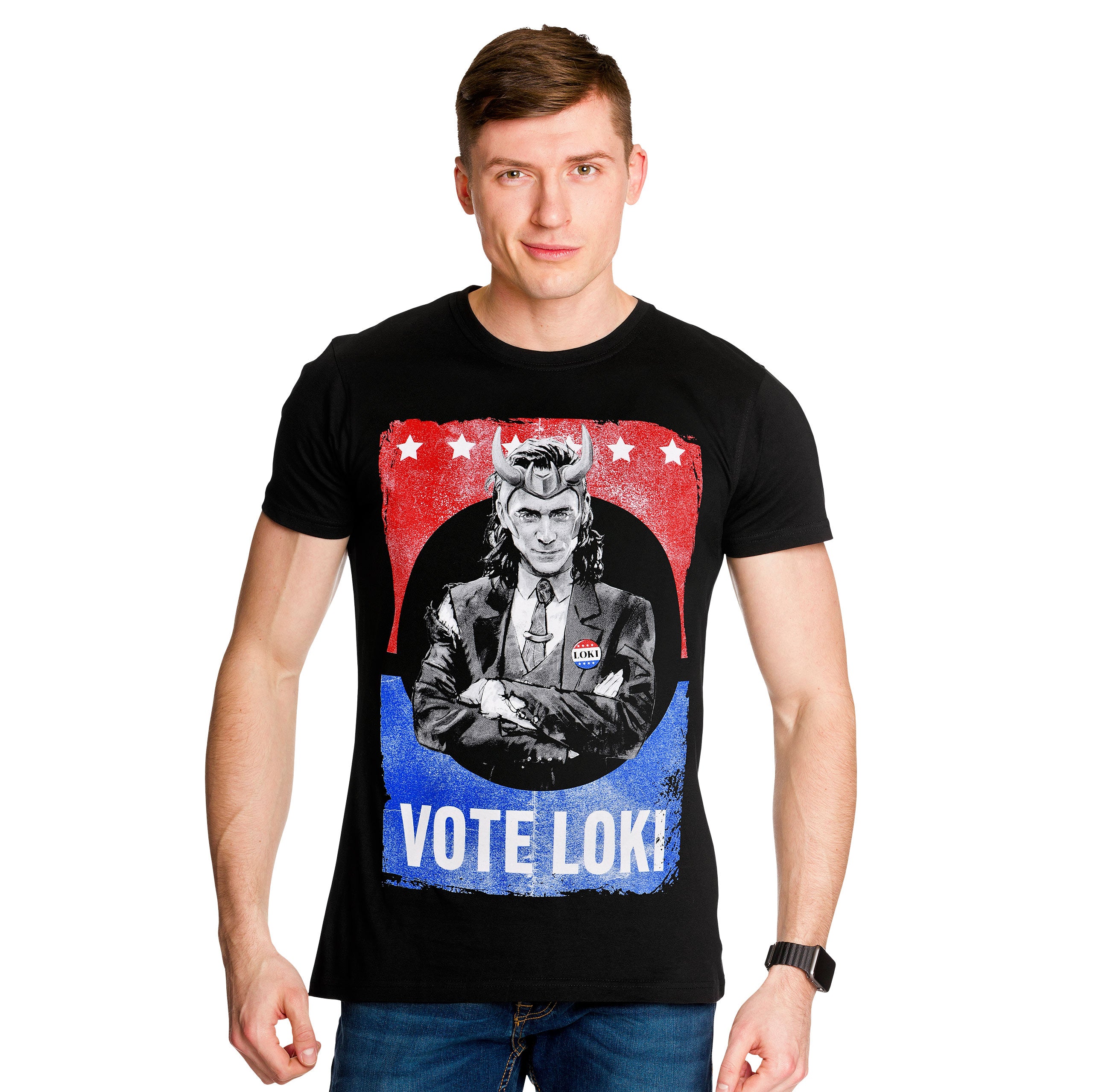 Zdjęcie produktu Loki - Vote Loki T-Shirt czarne