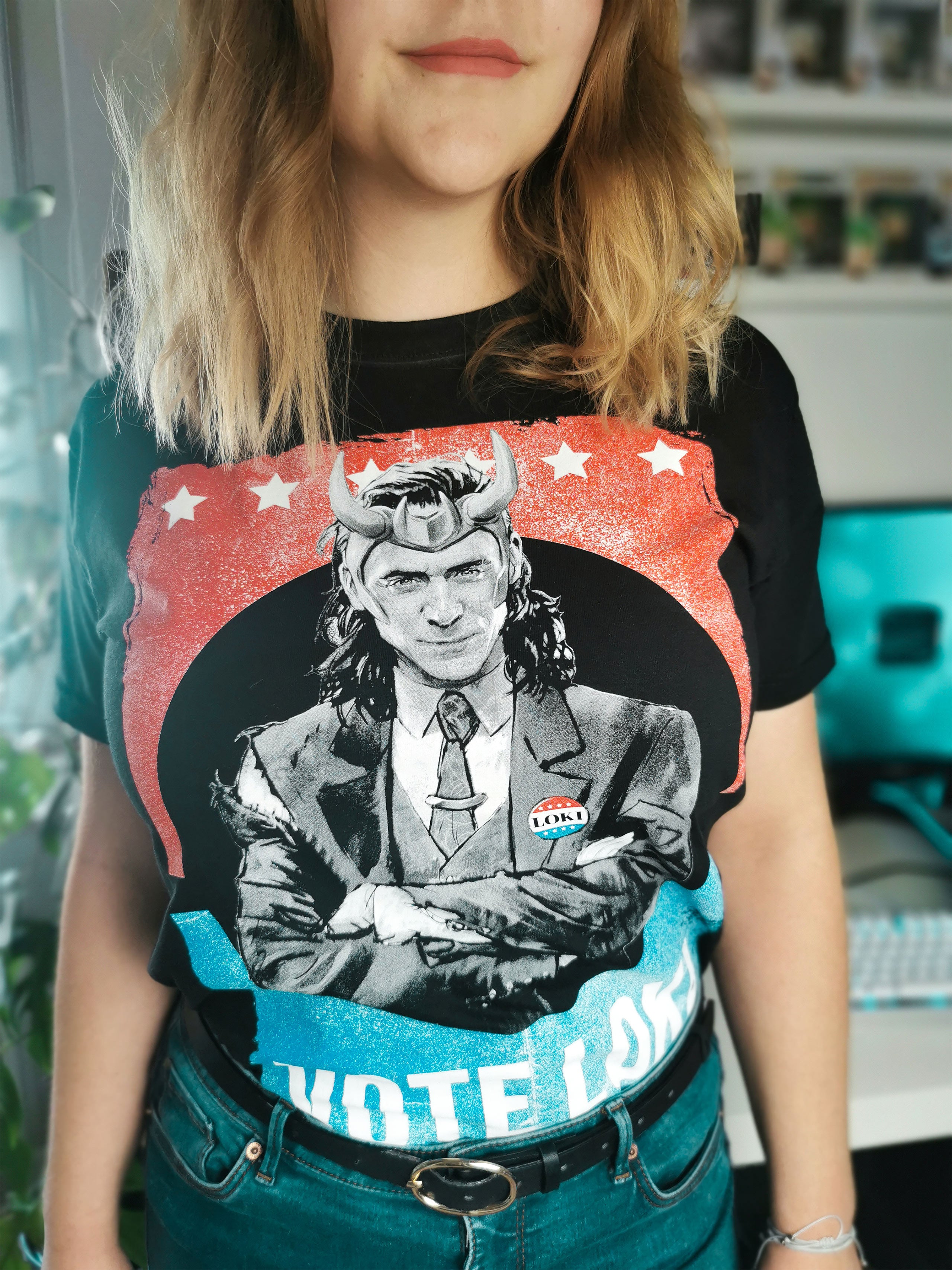 Zdjęcie produktu Loki - Vote Loki T-Shirt czarne