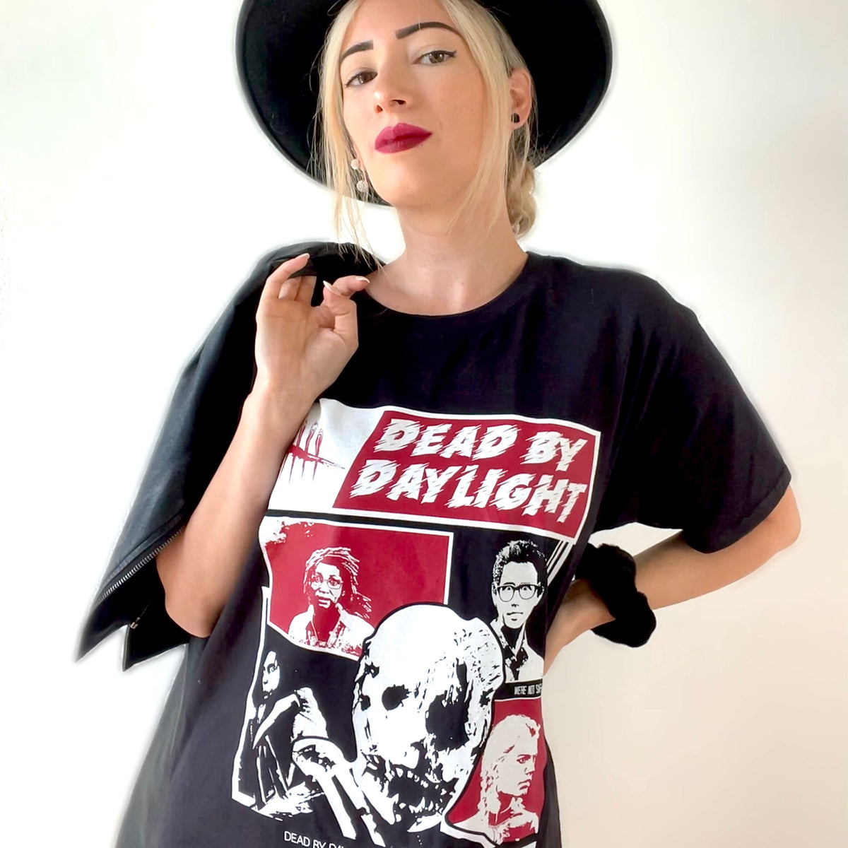 Zdjęcie produktu Dead by Daylight - Retro Line Trapper T-Shirt czarne