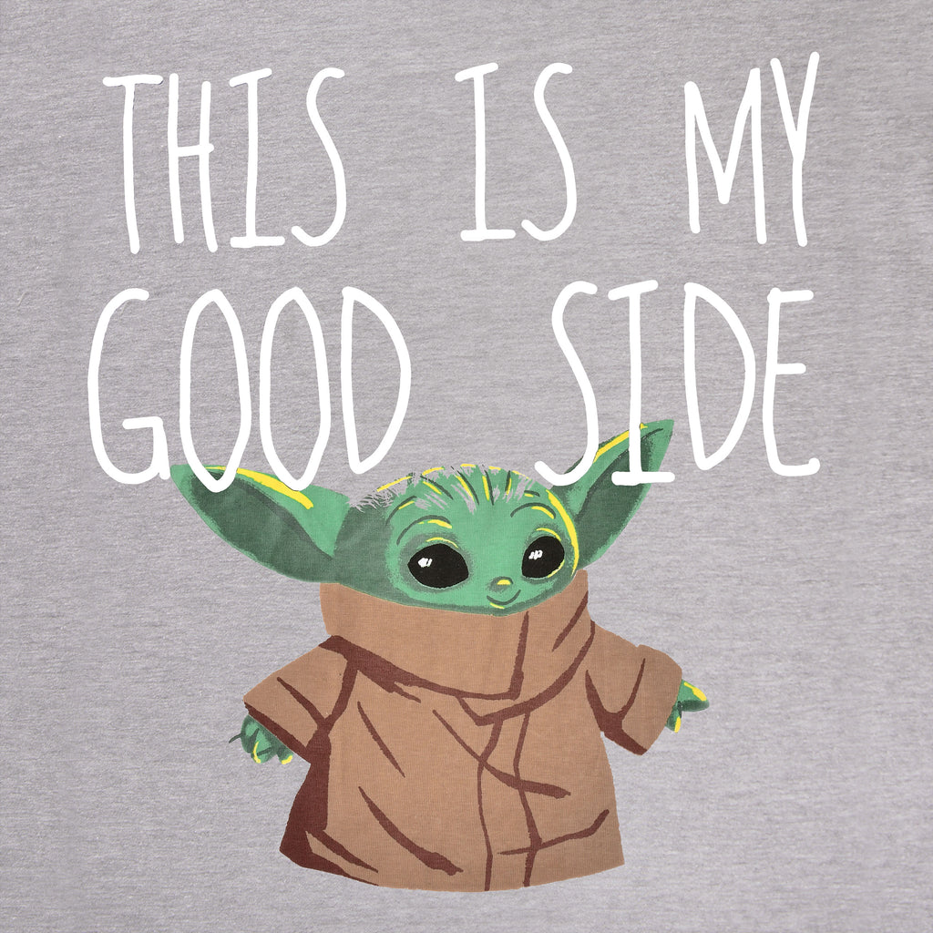 Zdjęcie produktu Grogu Good Side Oversize T-Shirt biały - Star Wars The Mandalorian