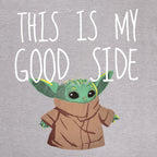 Zdjęcie produktu Grogu Good Side Oversize T-Shirt biały - Star Wars The Mandalorian