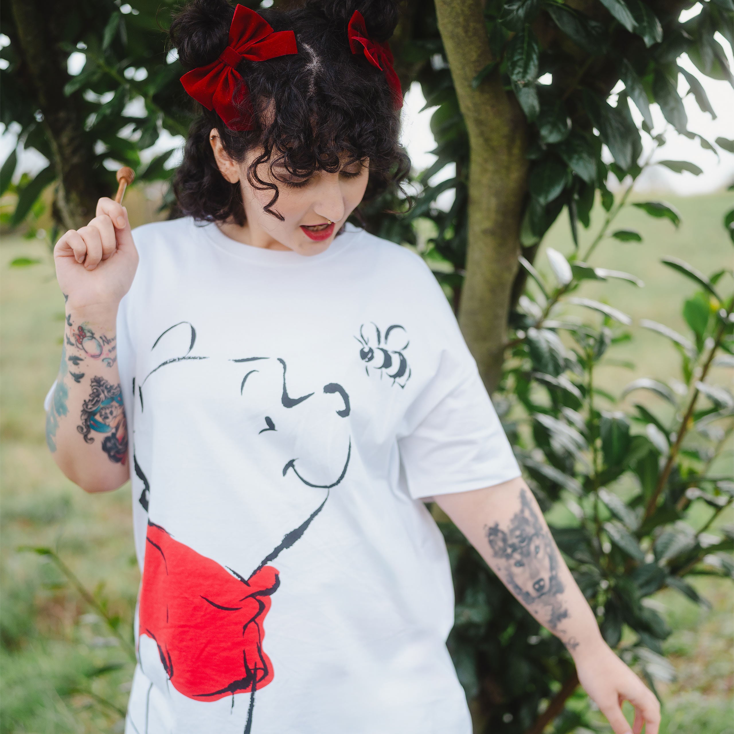 Zdjęcie produktu Kubuś Puchatek - Oversize T-Shirt biały