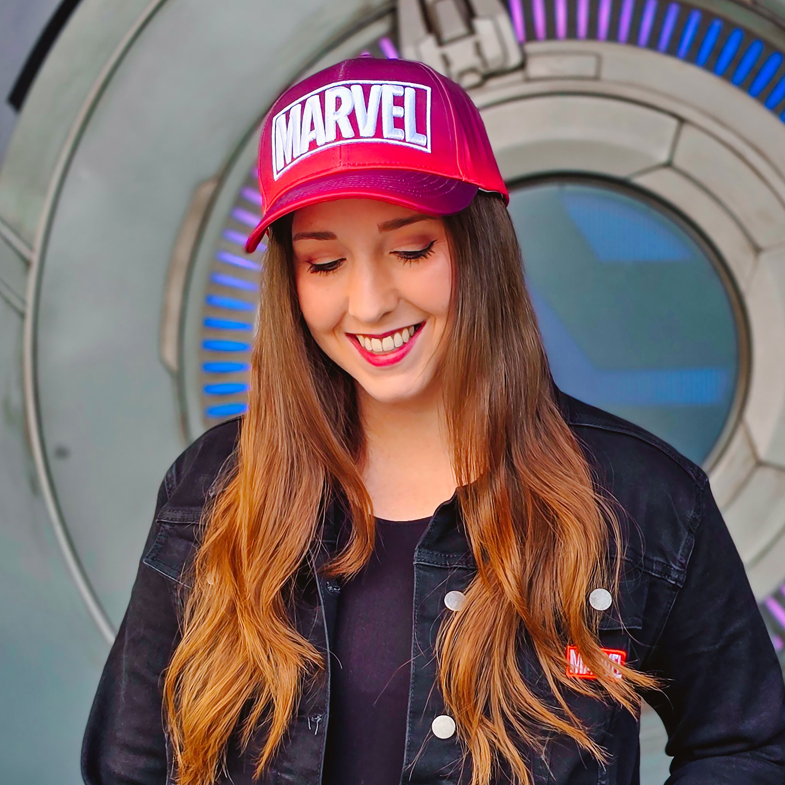 Zdjęcie produktu Marvel - Czapka z daszkiem z logo czerwona