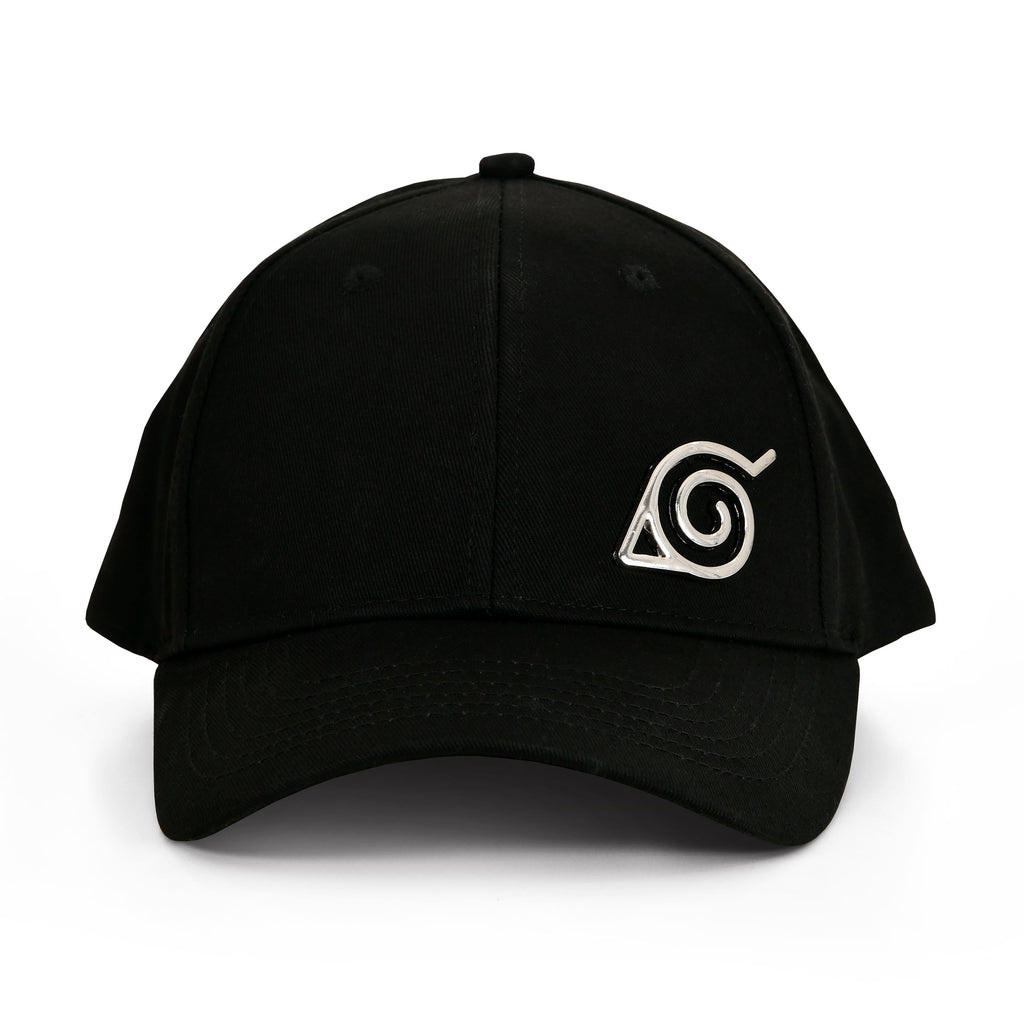 Zdjęcie produktu Naruto Shippuden - Czapka z daszkiem z symbolem Konoha czarna