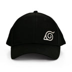 Zdjęcie produktu Naruto Shippuden - Czapka z daszkiem z symbolem Konoha czarna