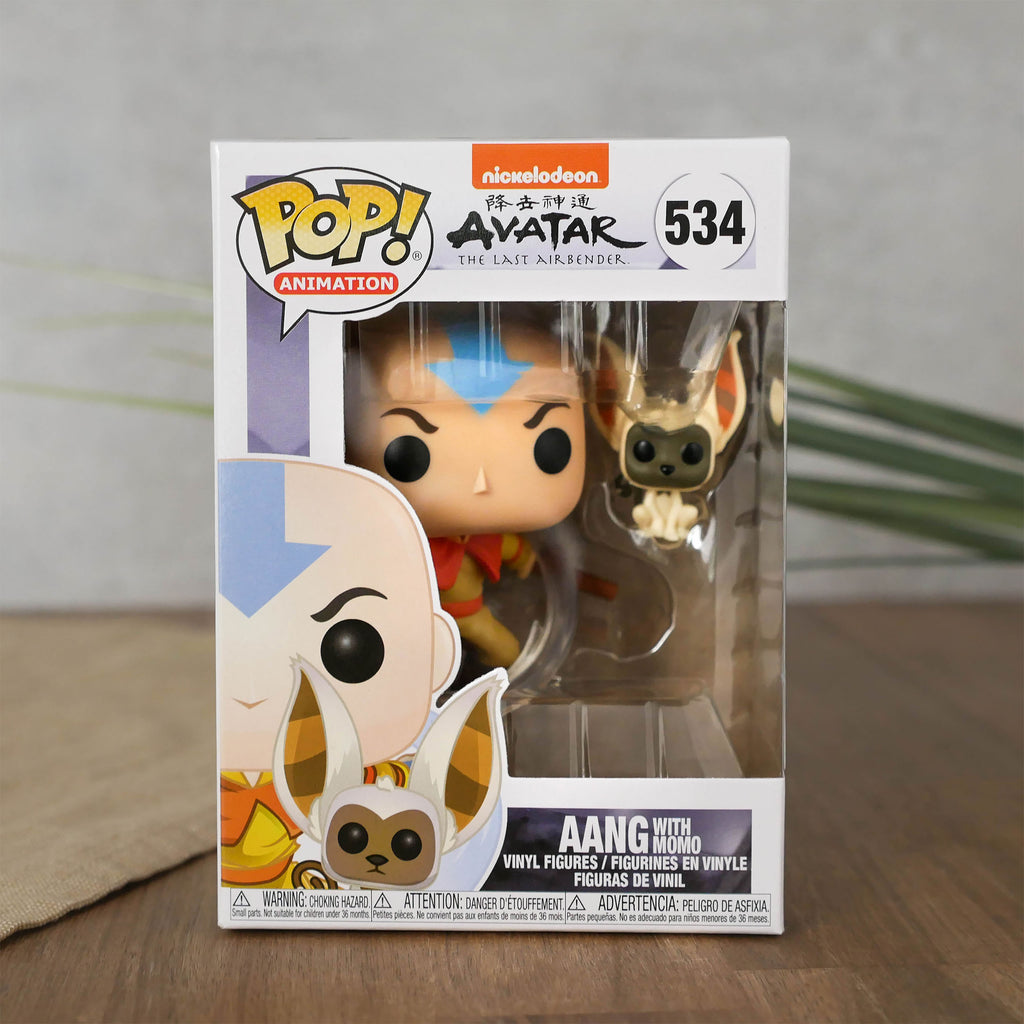 Zdjęcie produktu Avatar: Legenda Aanga - Aang z Momo Figurka Funko Pop
