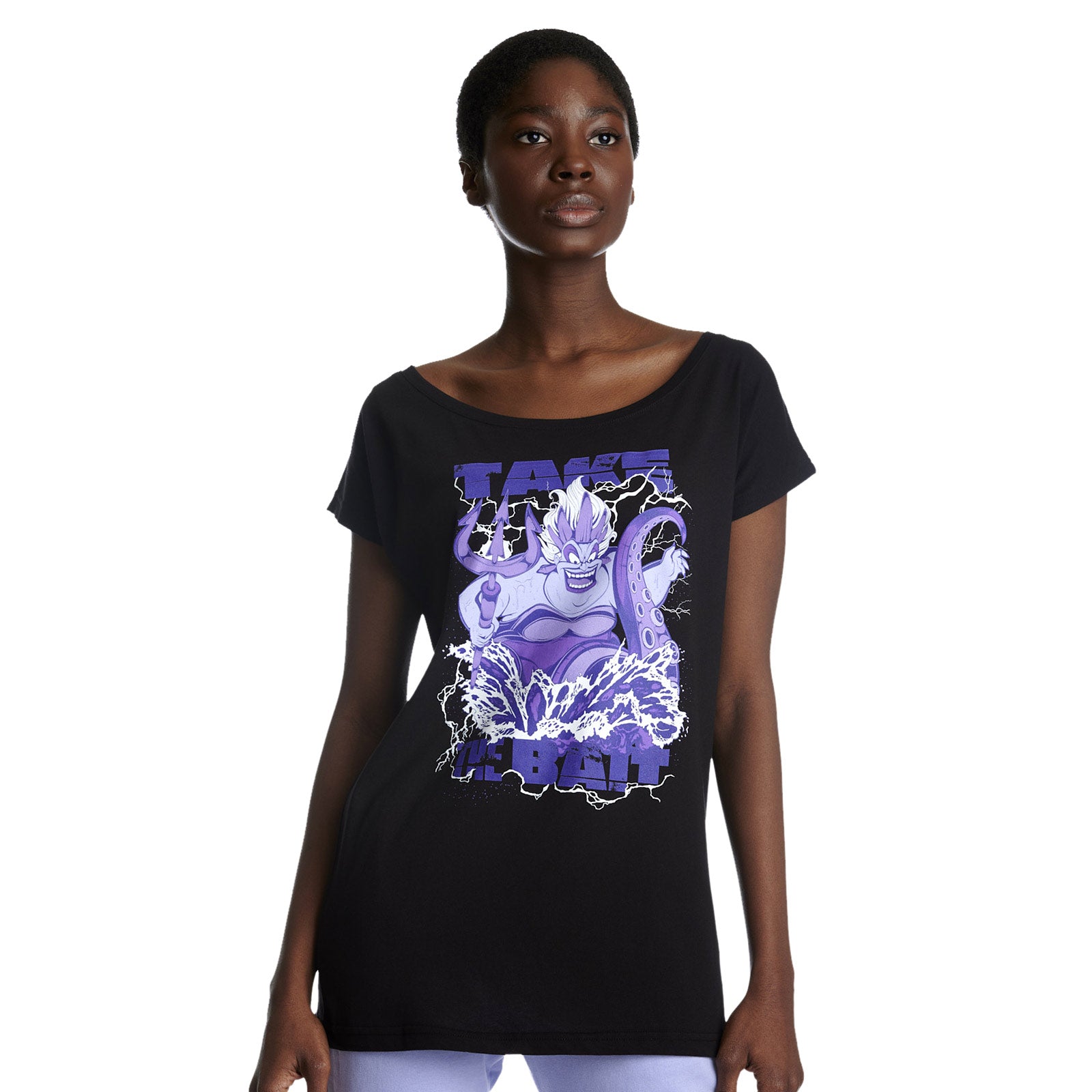 Zdjęcie produktu Villains - Ursula T-Shirt damskie Loose Fit czarne