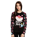 Zdjęcie produktu Alicja w Krainie Czarów - Czas na herbatę Longsleeve damski czarny