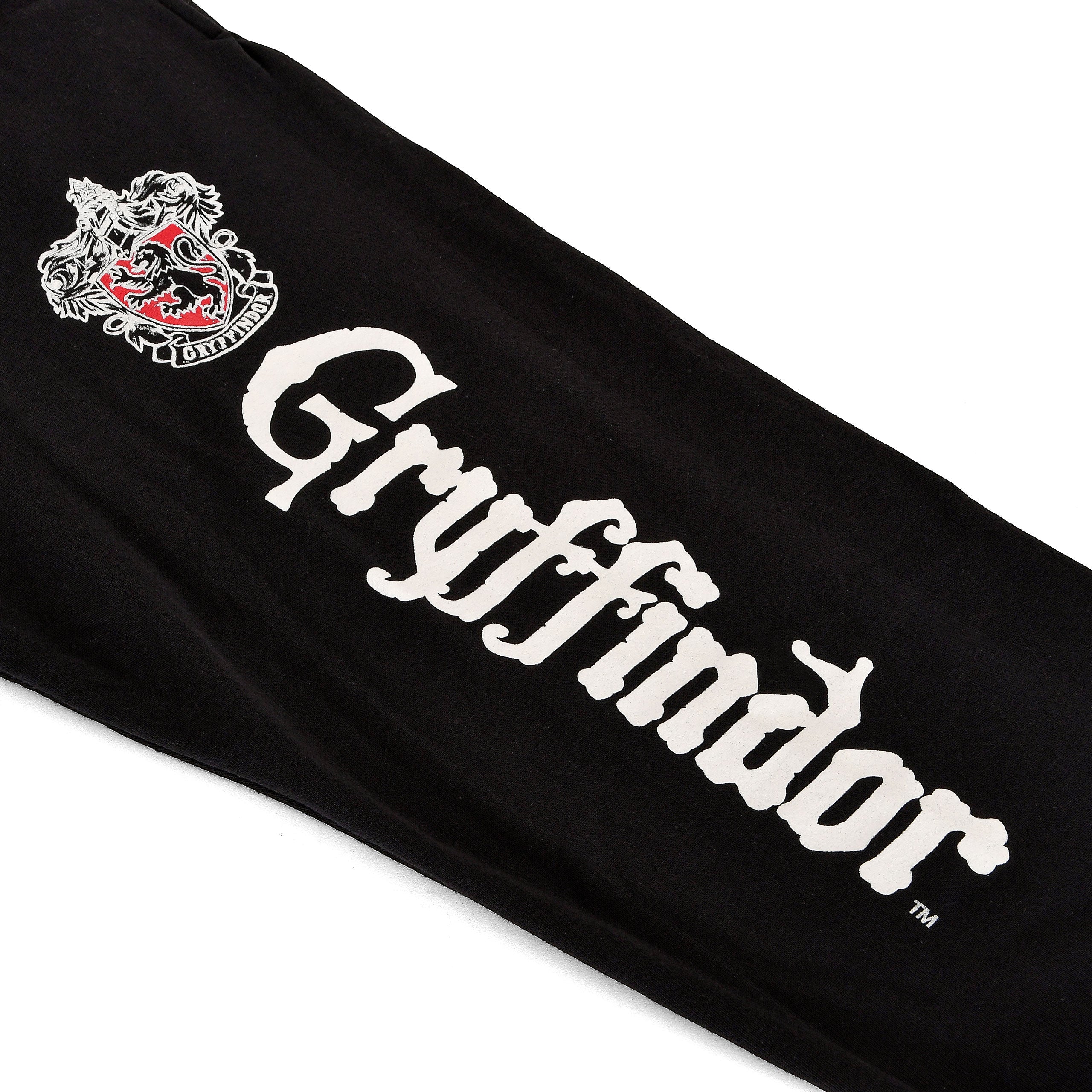 Zdjęcie produktu Harry Potter - Gryffindor Glow in the Dark Spodnie dresowe czarne