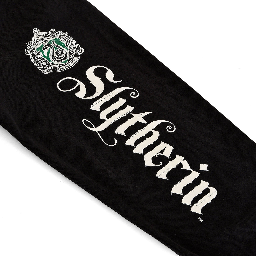 Zdjęcie produktu Harry Potter - Ślizgon Glow in the Dark spodnie dresowe czarne