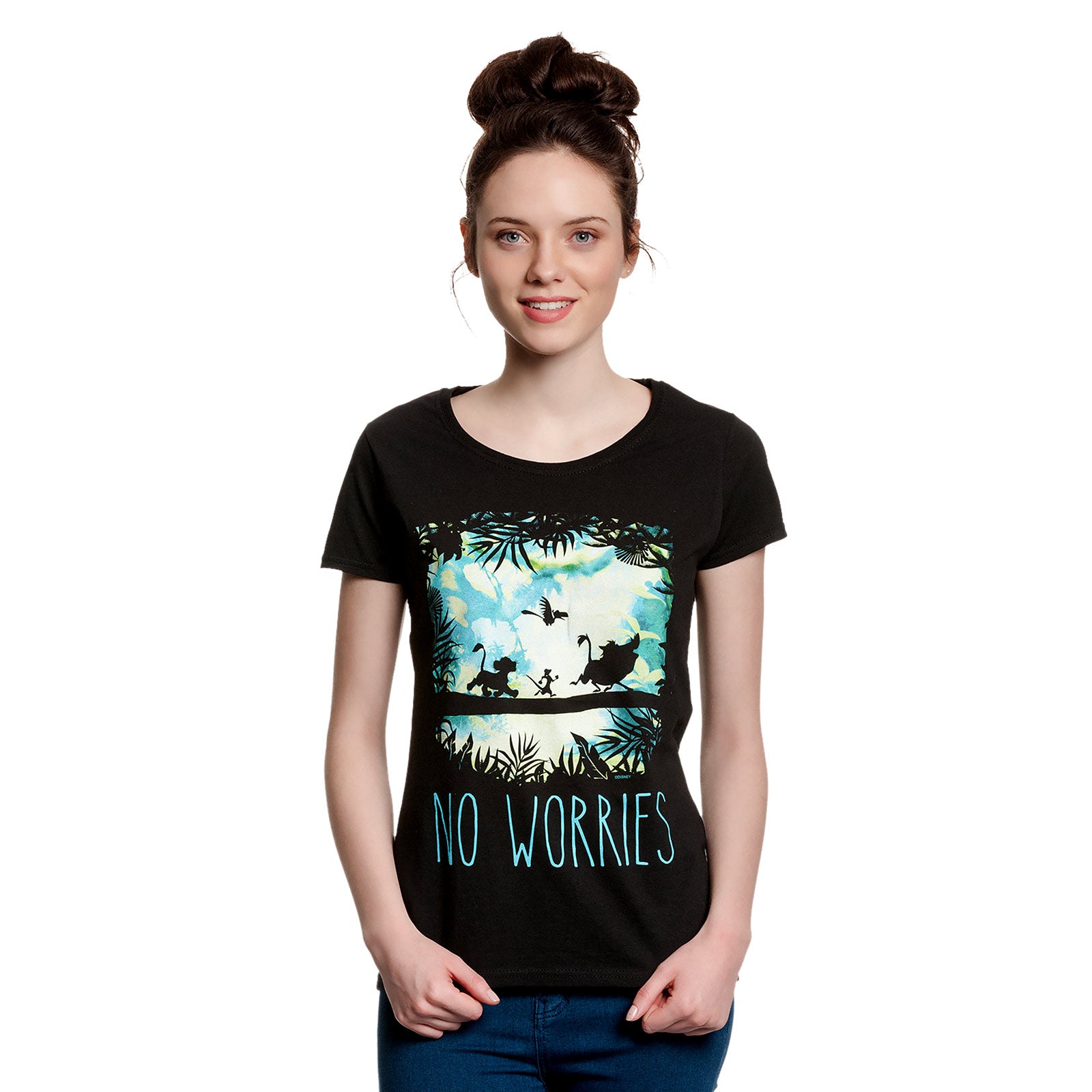Zdjęcie produktu Król Lew - No Worries T-Shirt damski czarny