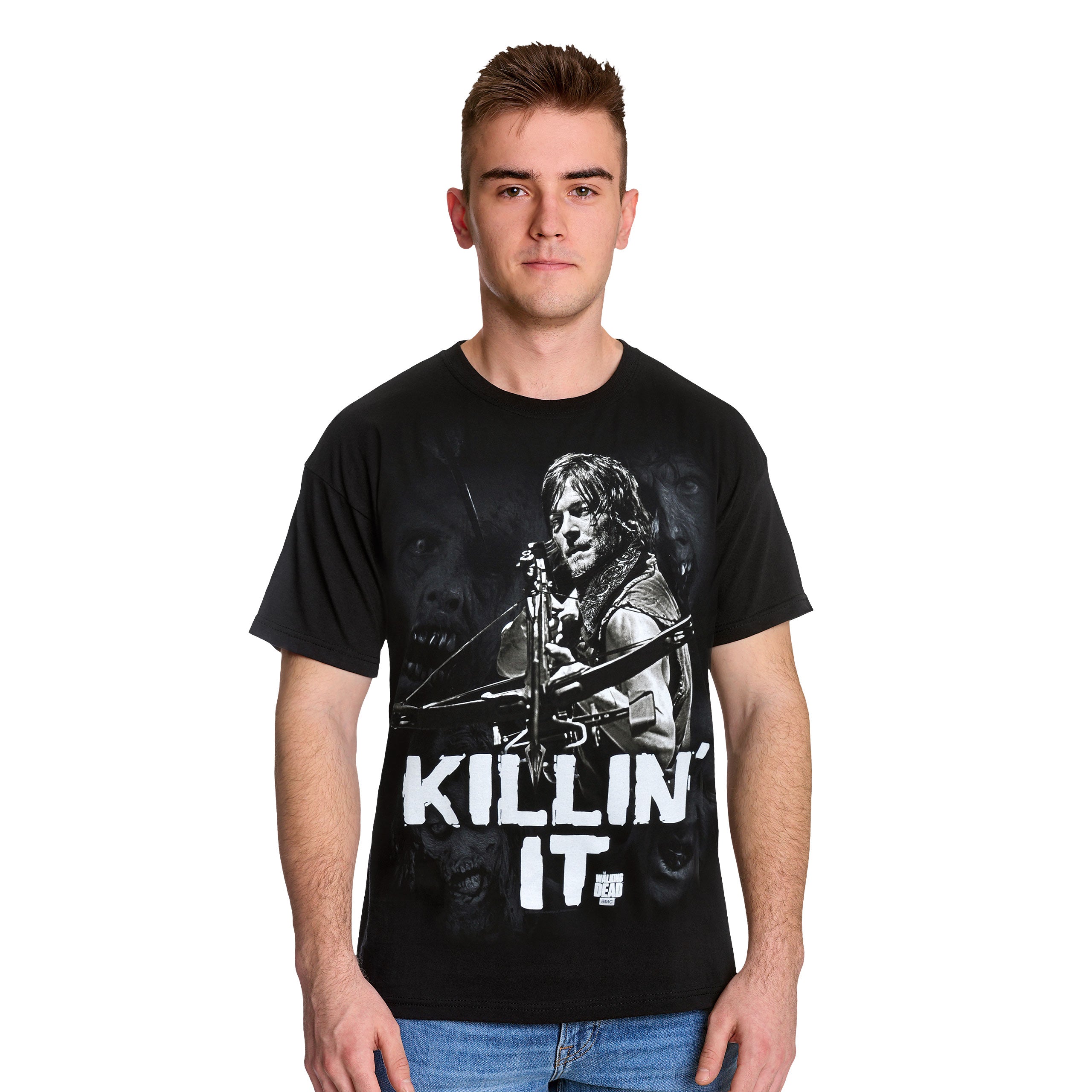 Zdjęcie produktu Walking Dead - Daryl Killin It T-Shirt czarne