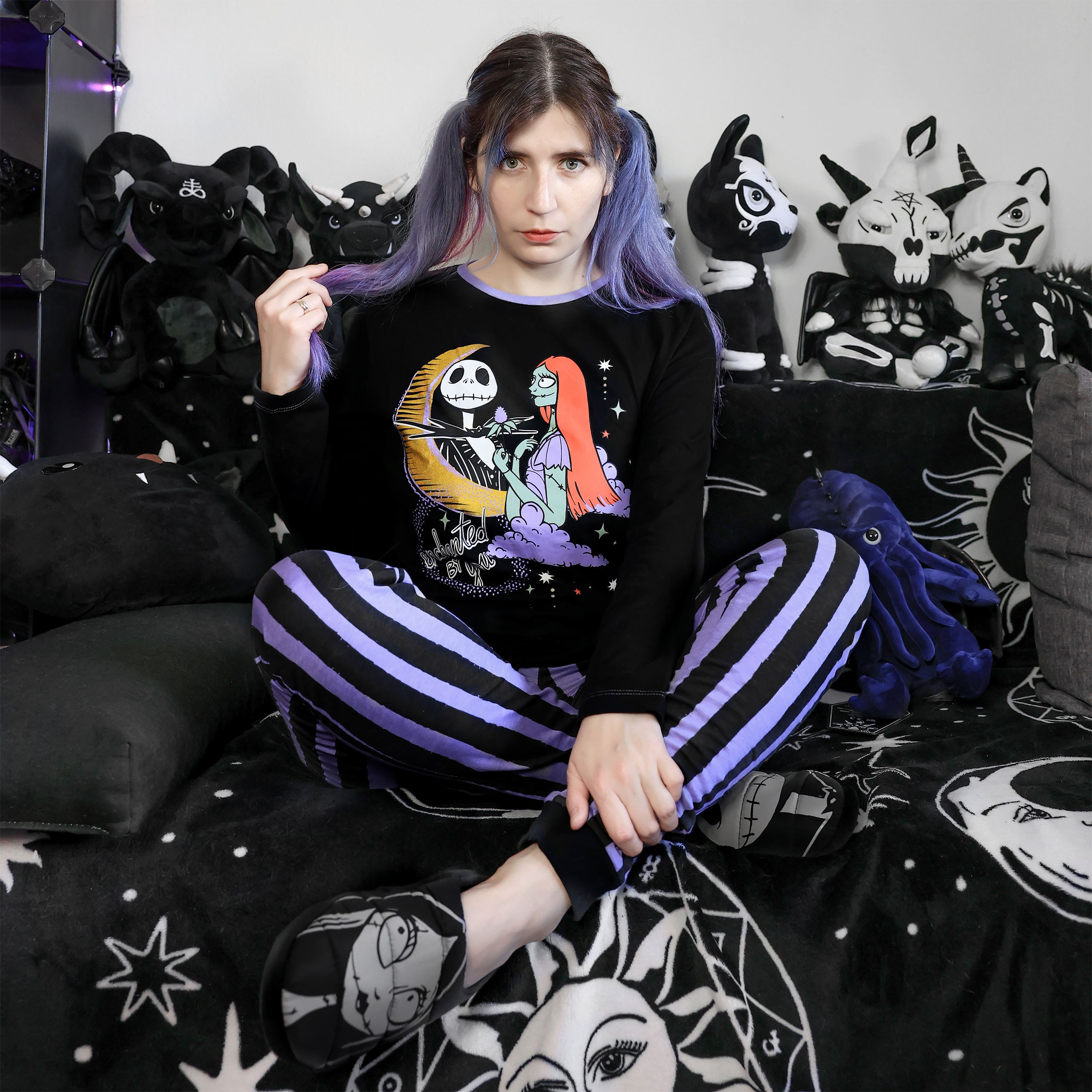 Zdjęcie produktu Nightmare Before Christmas - Kapcie Jack & Sally