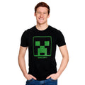 Zdjęcie produktu Minecraft - Creeper Logo Koszulka czarna