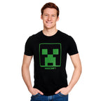 Zdjęcie produktu Minecraft - Creeper Logo Koszulka czarna