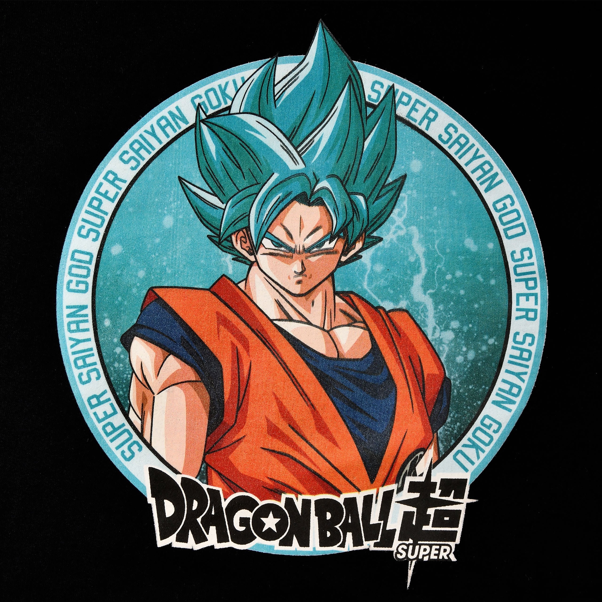 Zdjęcie produktu Dragon Ball Super - Goku Super Saiyan Blue Bluza z kapturem czarna