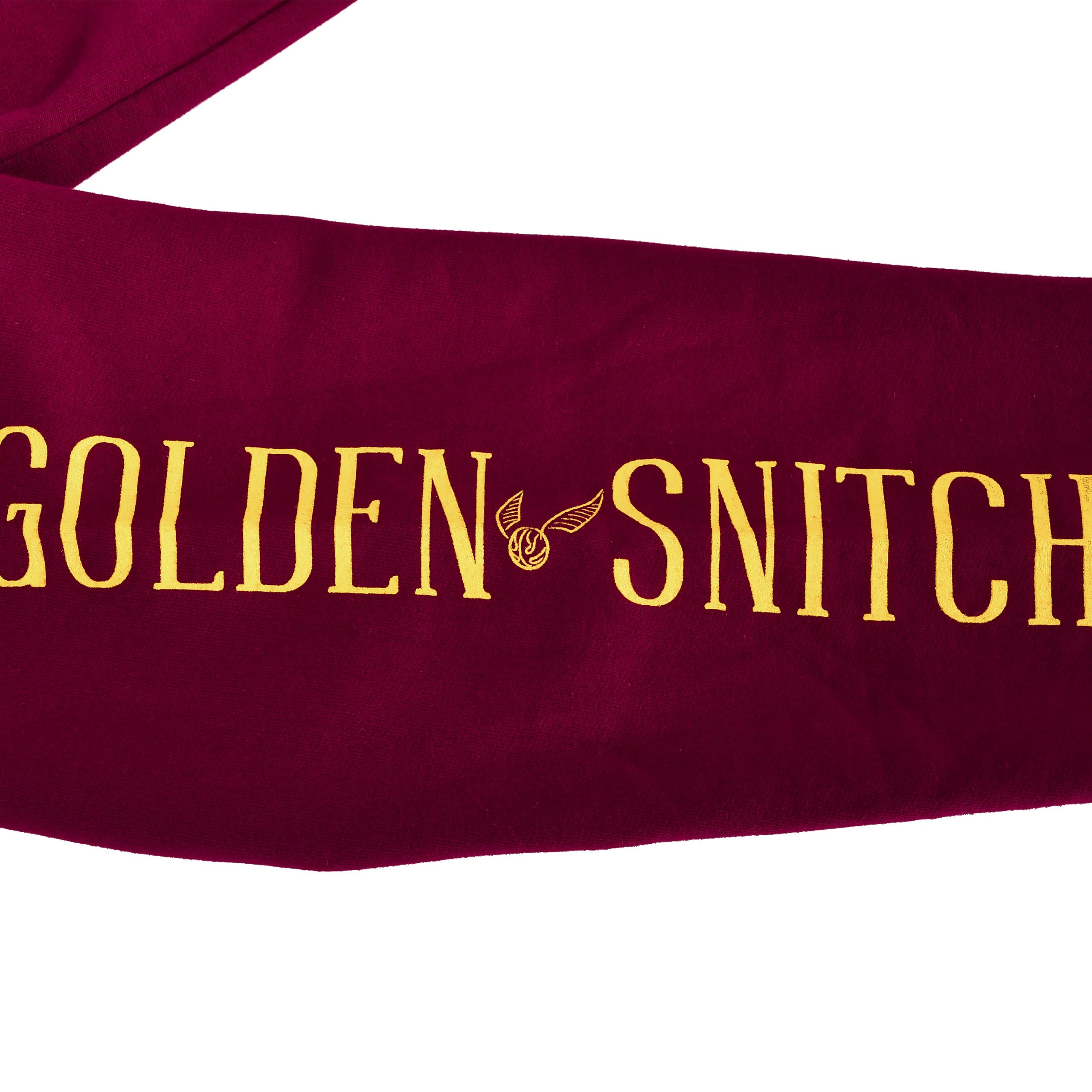 Zdjęcie produktu Harry Potter - Bluza z kapturem Złoty Znicz czerwona