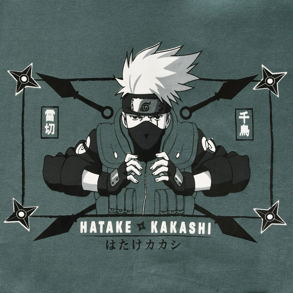 Zdjęcie produktu Naruto Shippuden - Hatake Kakashi Bluza z kapturem zielona