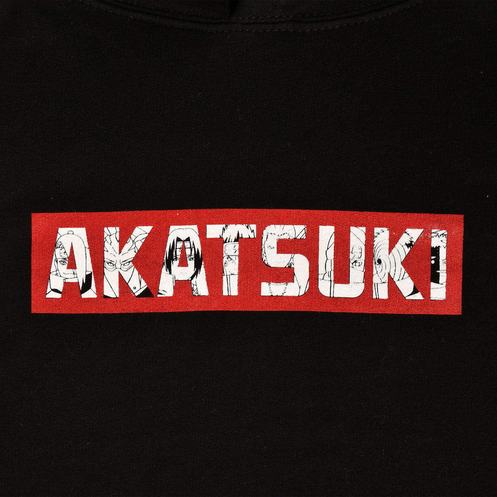 Zdjęcie produktu Naruto Shippuden - Bluza z kapturem Akatsuki czarna
