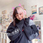 Zdjęcie produktu Naruto Shippuden - Bluza z kapturem Akatsuki czarna