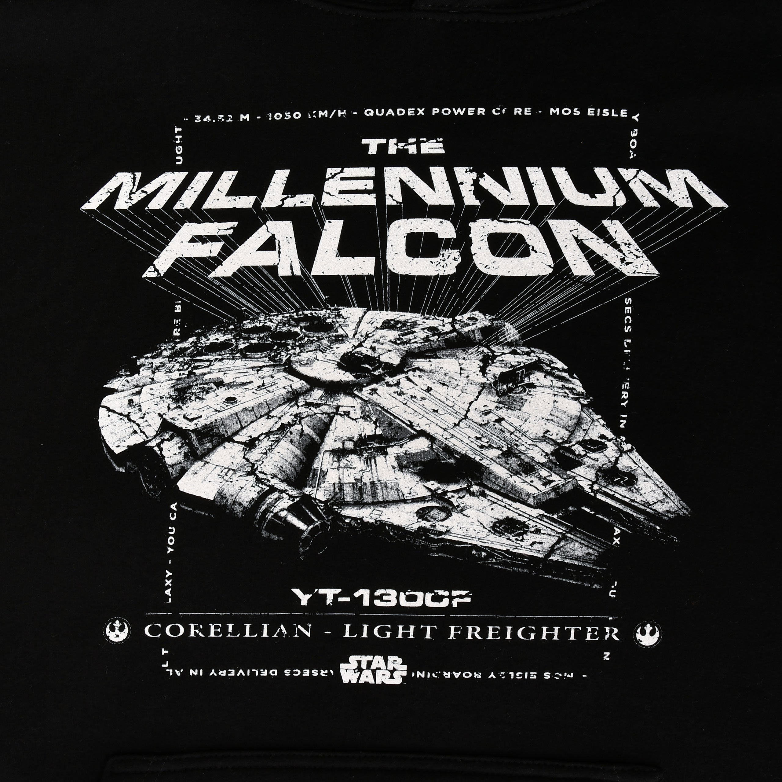 Zdjęcie produktu Star Wars - Bluza z kapturem Millennium Falcon Mos Eisley Boarding 94