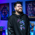 Zdjęcie produktu Bluza z kapturem Mando i Grogu czarna - Star Wars The Mandalorian