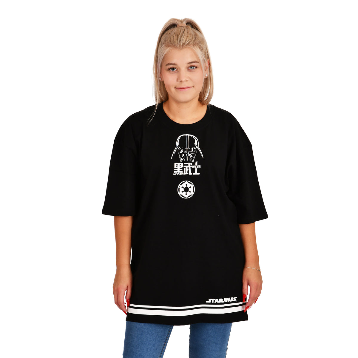 Zdjęcie produktu Star Wars - Dołącz do Ciemnej Strony Oversize T-Shirt czarny
