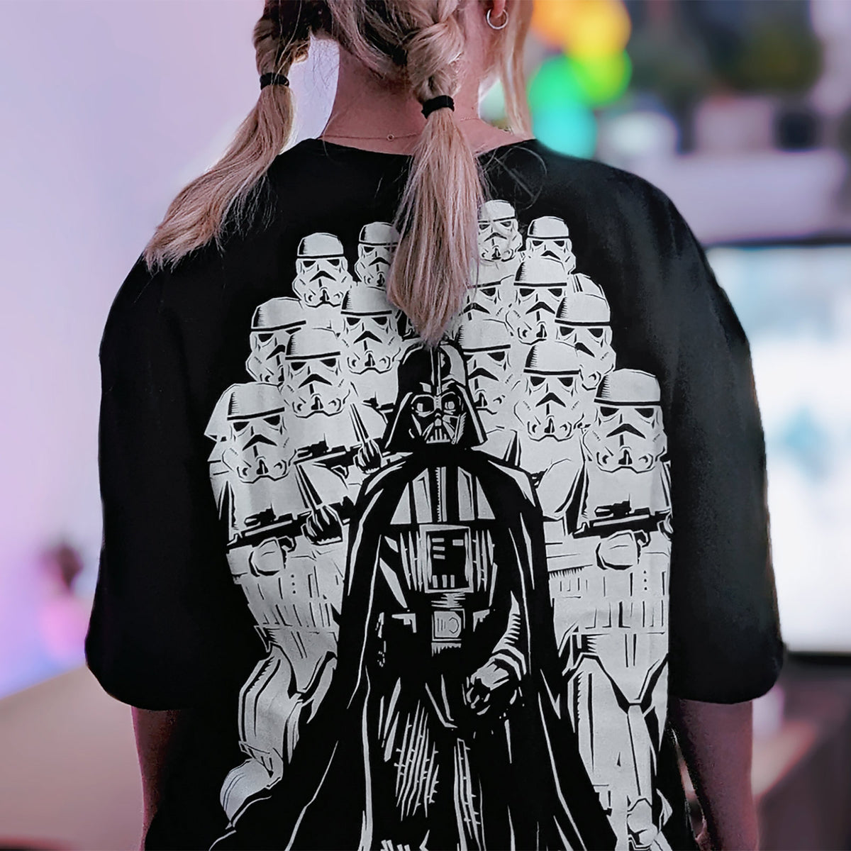 Zdjęcie produktu Star Wars - Dołącz do Ciemnej Strony Oversize T-Shirt czarny