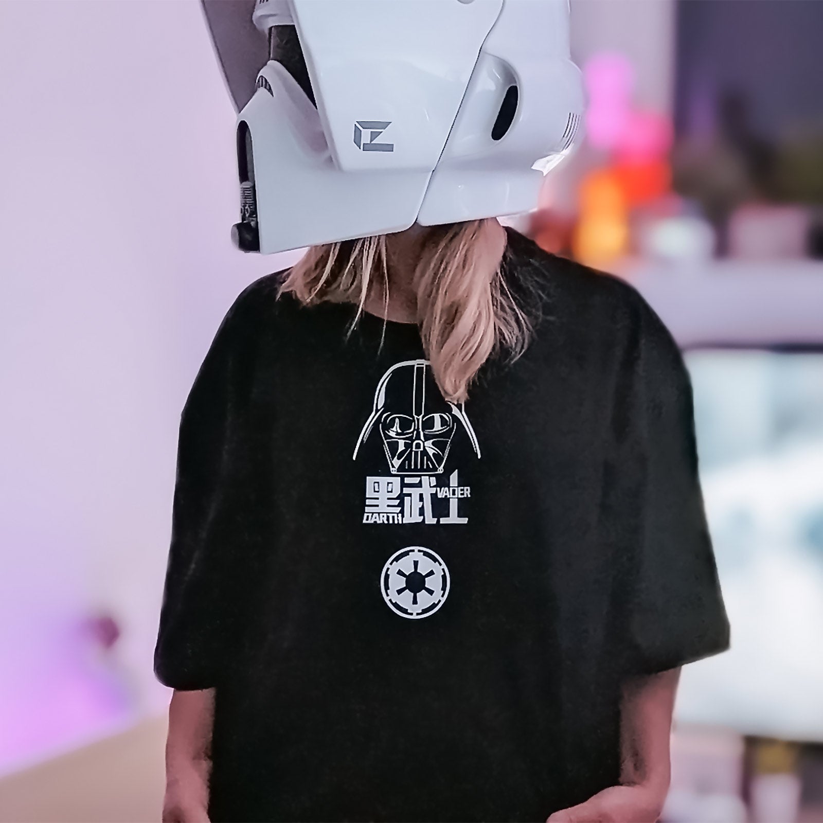Zdjęcie produktu Star Wars - Dołącz do Ciemnej Strony Oversize T-Shirt czarny