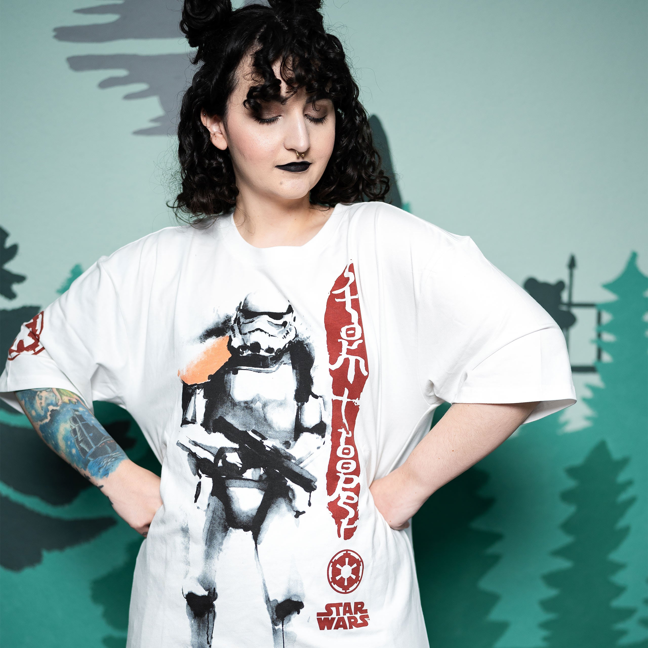 Zdjęcie produktu Star Wars - Stormtrooper Oversize T-Shirt biały