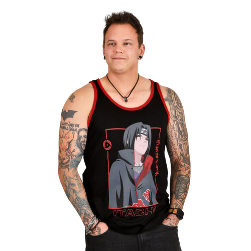 Zdjęcie produktu Naruto - Itachi Uchiha Tank Top czarny