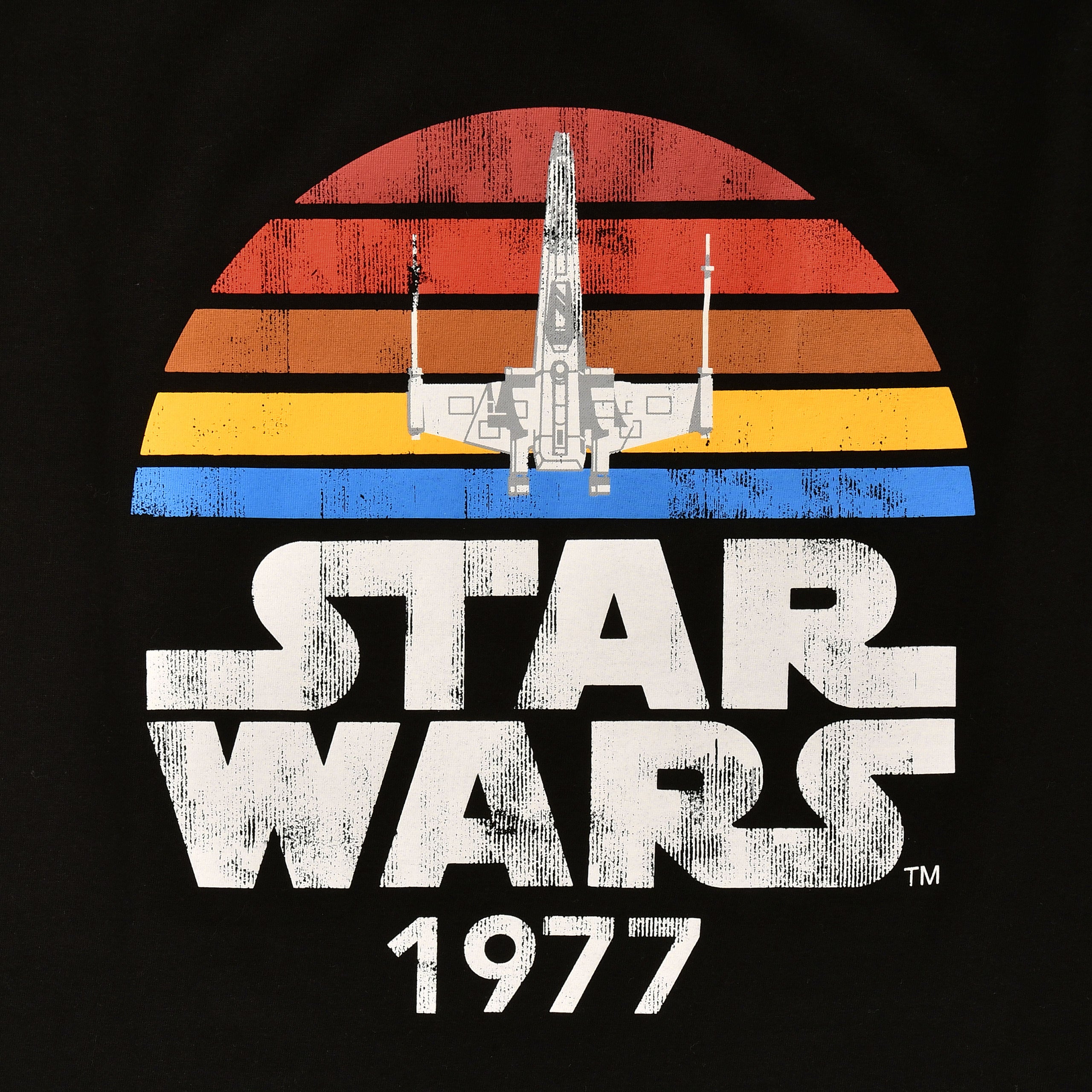Zdjęcie produktu Star Wars z 1977 Przetarte Tanktop czarny