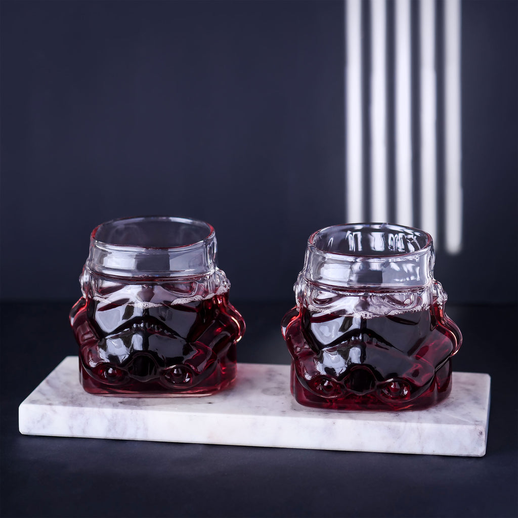 Zdjęcie produktu Oryginalny Stormtrooper - zestaw 2 szklanek 3D