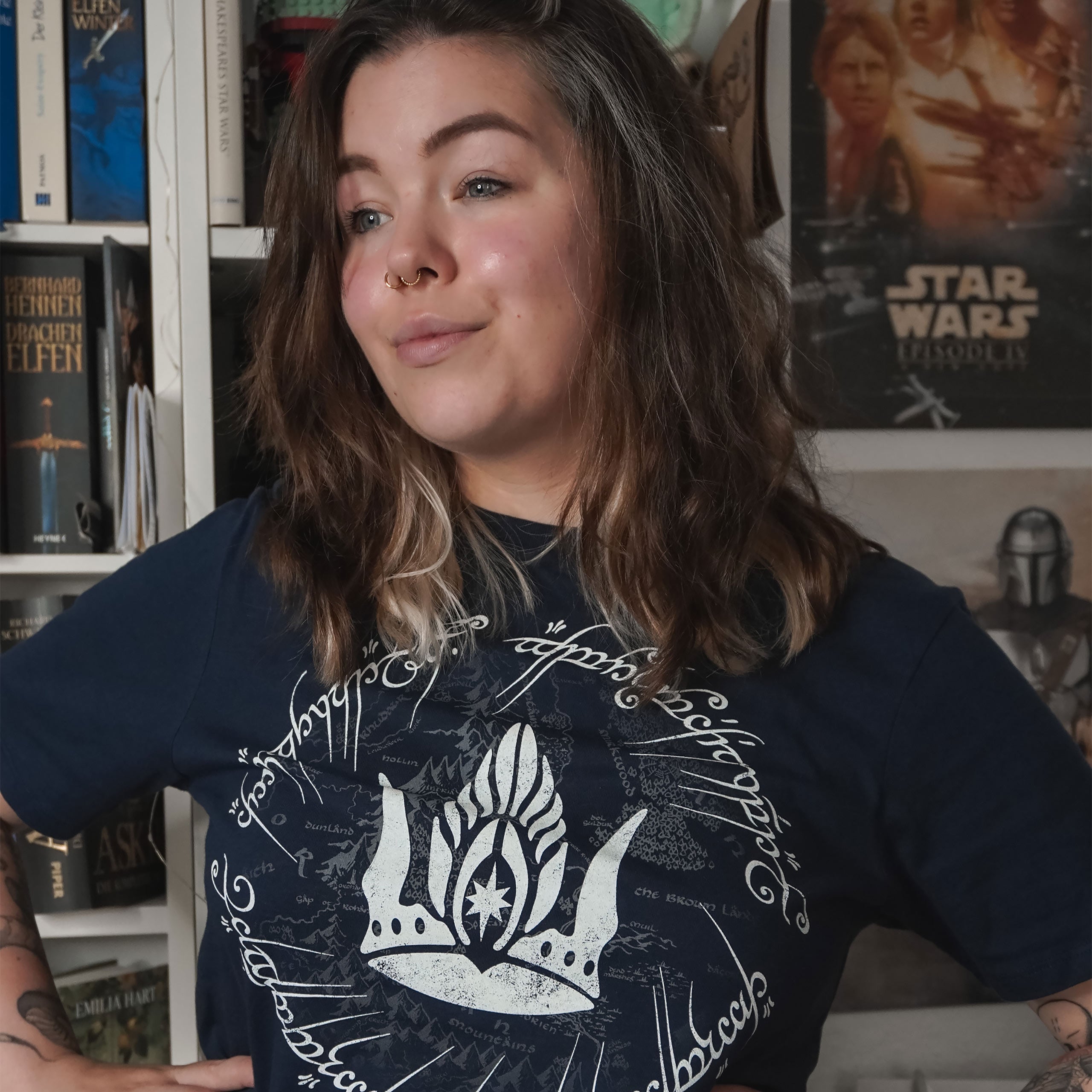 Product image The Lord of the Rings - Crown of Gondor T-Shirt blue
