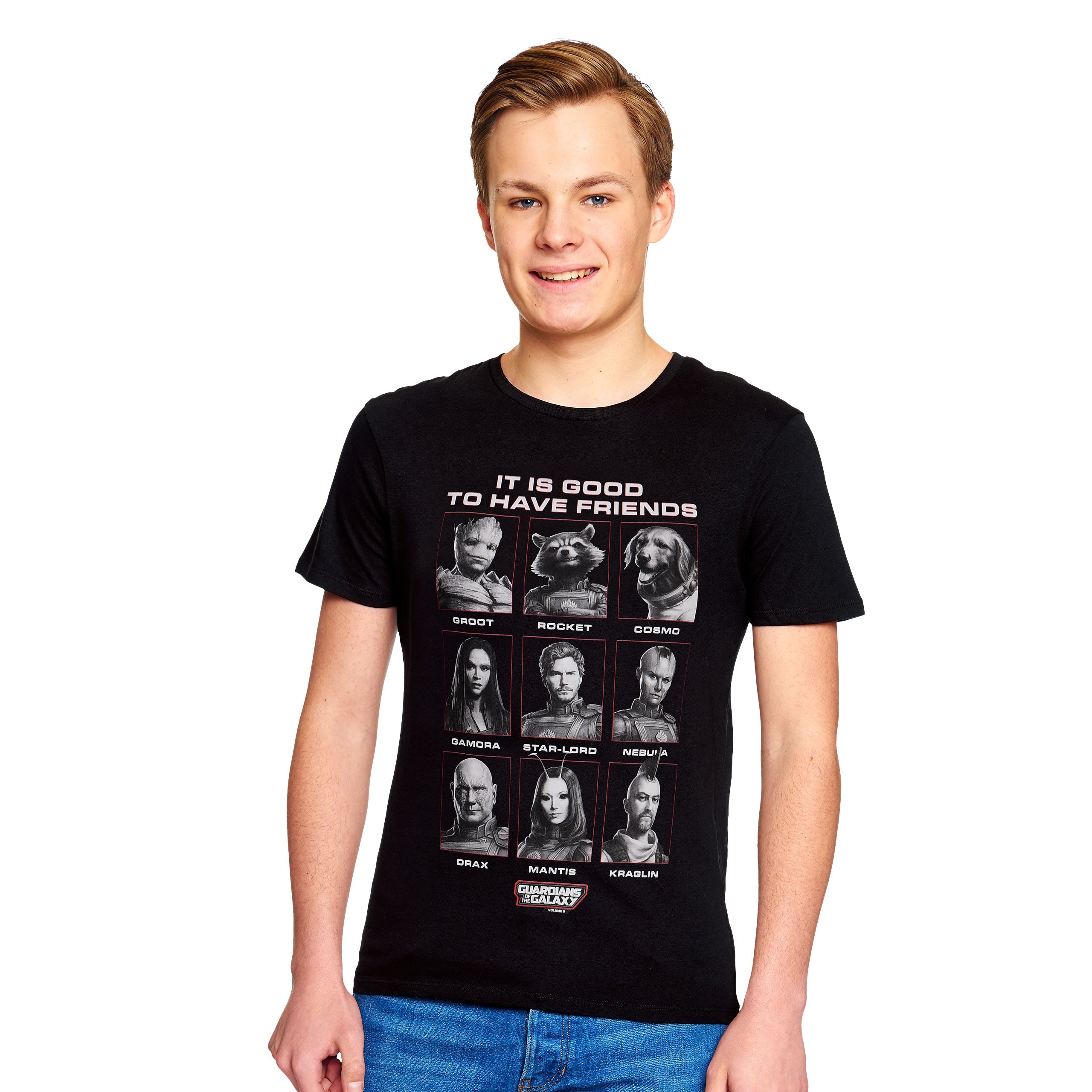 Zdjęcie produktu Guardians of the Galaxy - Koszulka Good Friends czarna