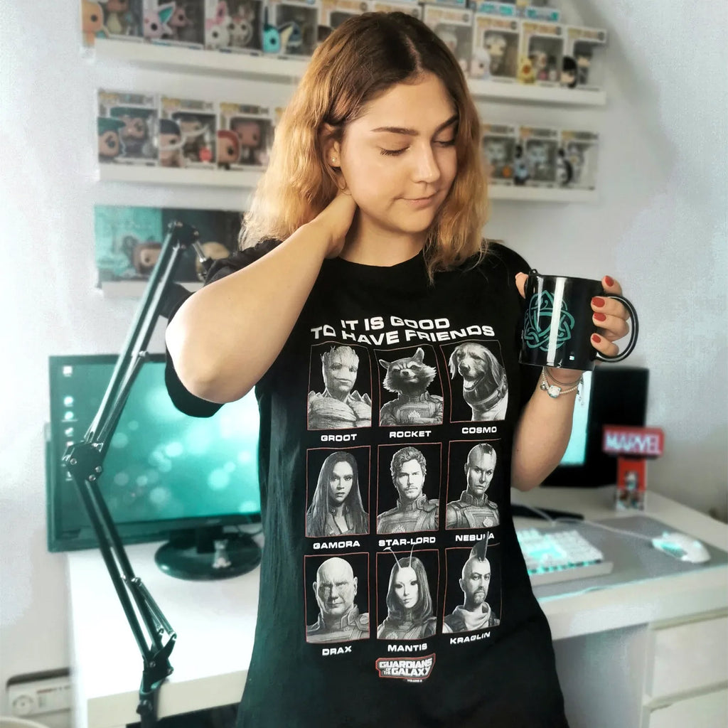 Zdjęcie produktu Guardians of the Galaxy - Koszulka Good Friends czarna