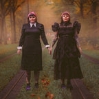 Zdjęcie produktu Sukienka kostiumowa Wednesday Addams dla kobiet, czarna