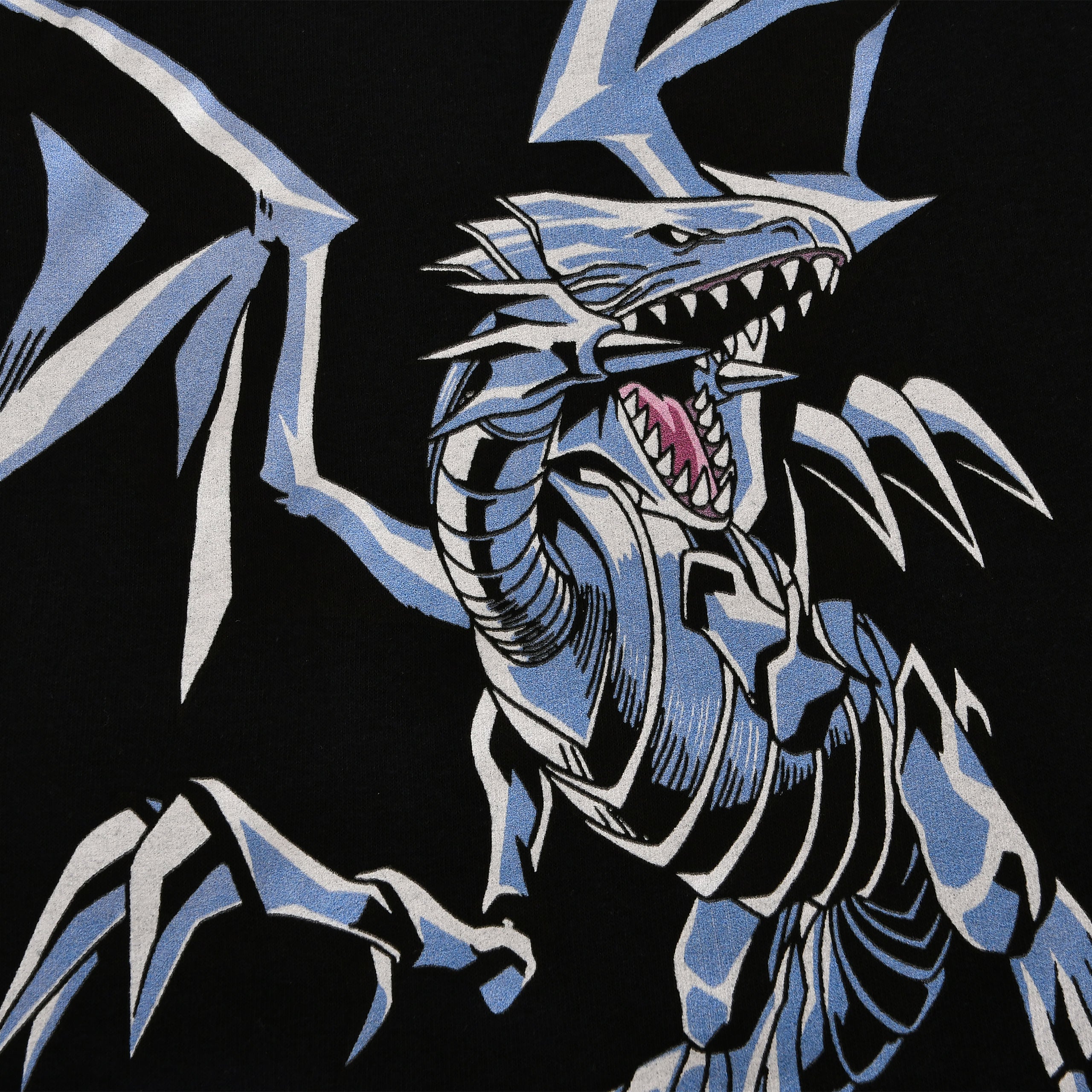 Zdjęcie produktu Yu-Gi-Oh! - Czarny T-shirt z Blue-Eyes White Dragon