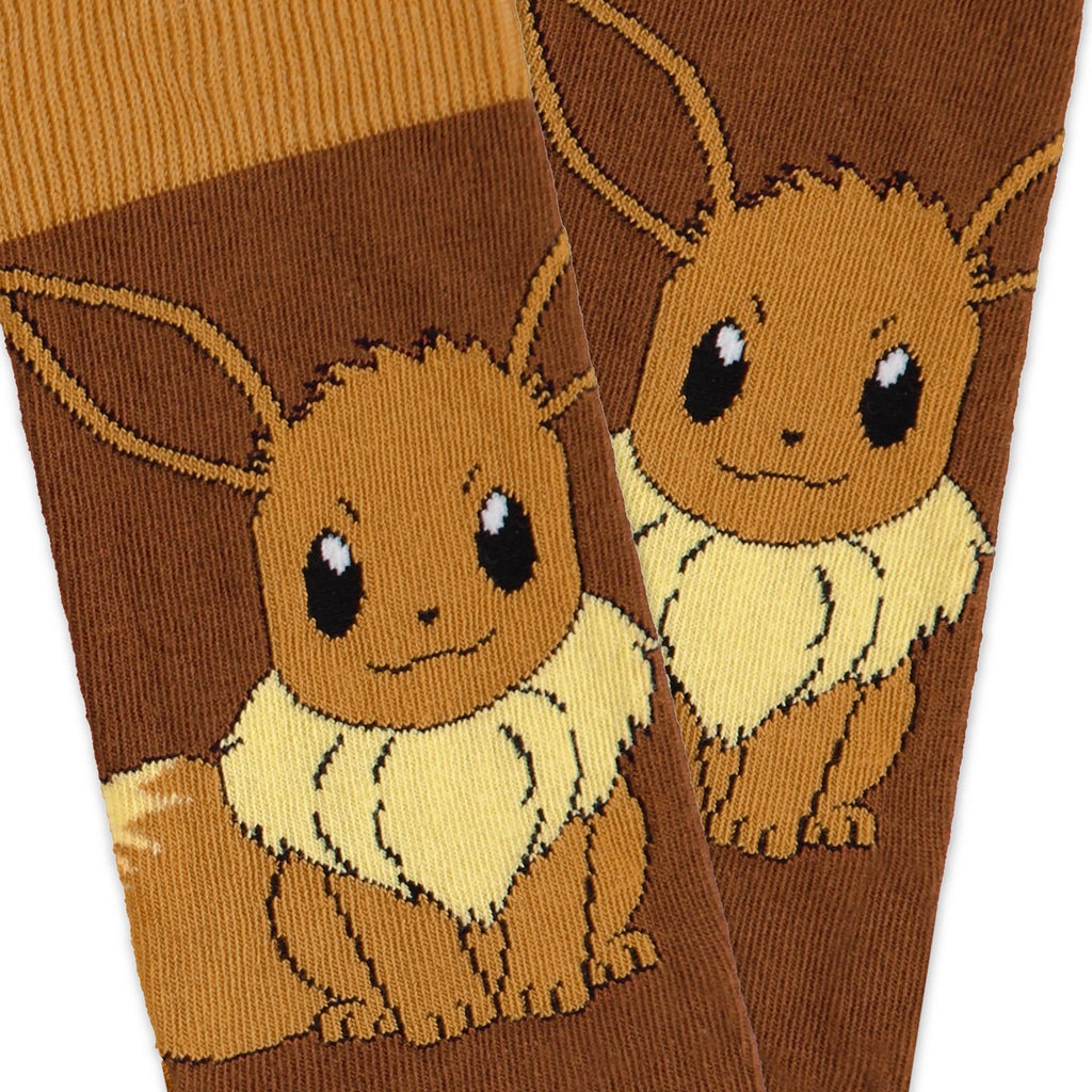 Zdjęcie produktu Pokemon - Skarpety Eevee brązowe