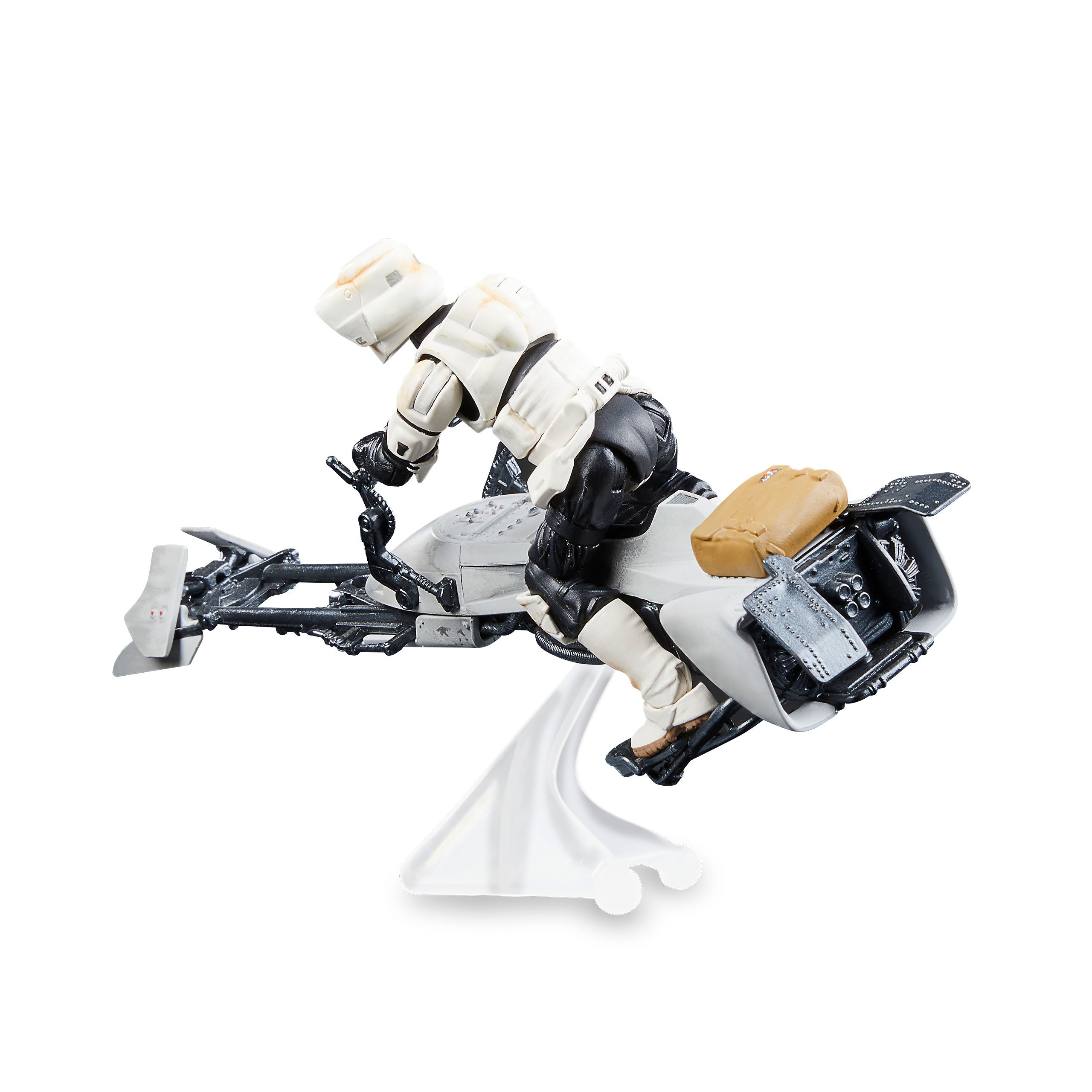 Zdjęcie produktu Star Wars - Speeder Bike z Scout Trooperem i Grogu Figurką Akcji