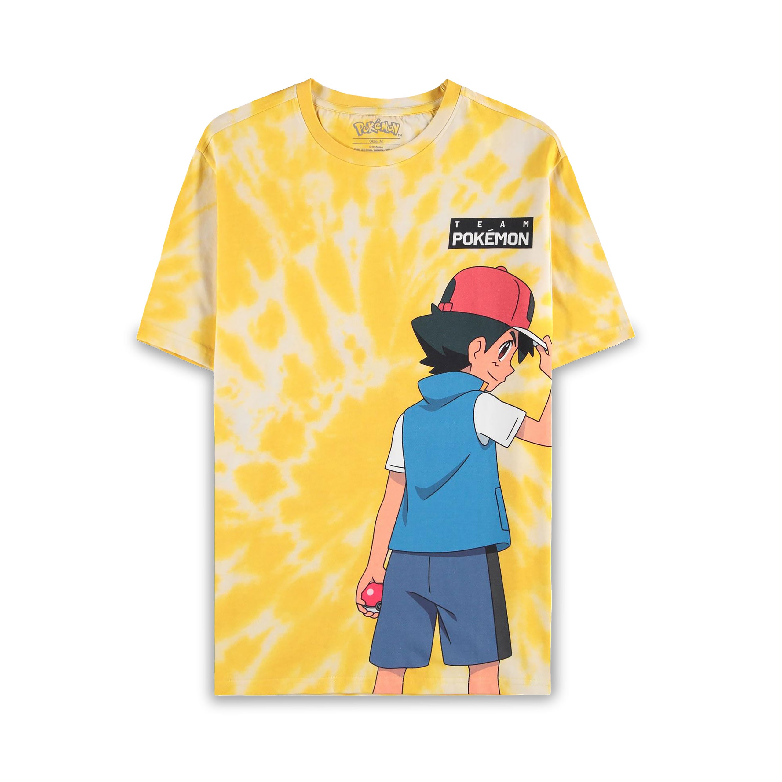 Zdjęcie produktu Pokemon - Ash i Pikachu T-shirt żółty