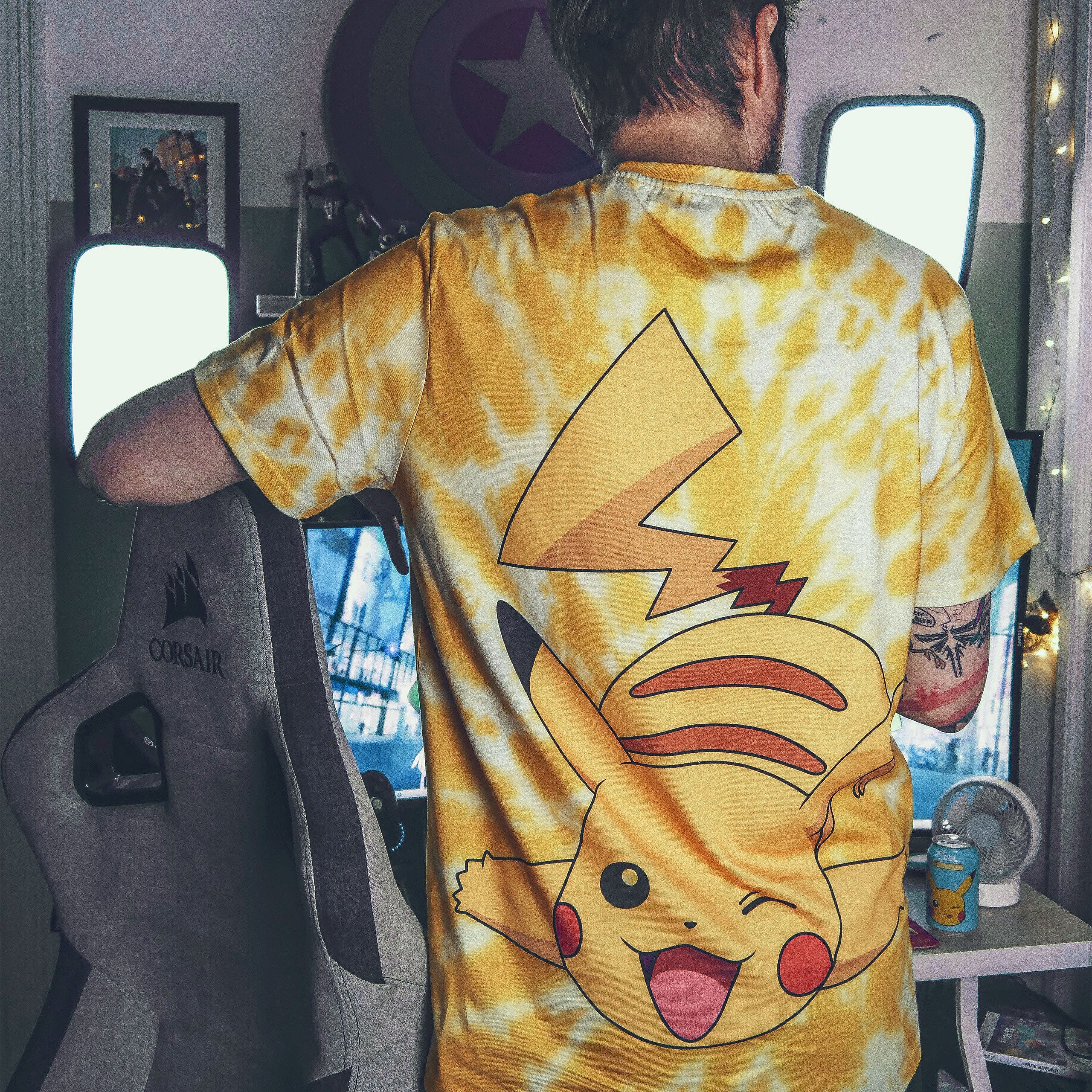 Zdjęcie produktu Pokemon - Ash i Pikachu T-shirt żółty