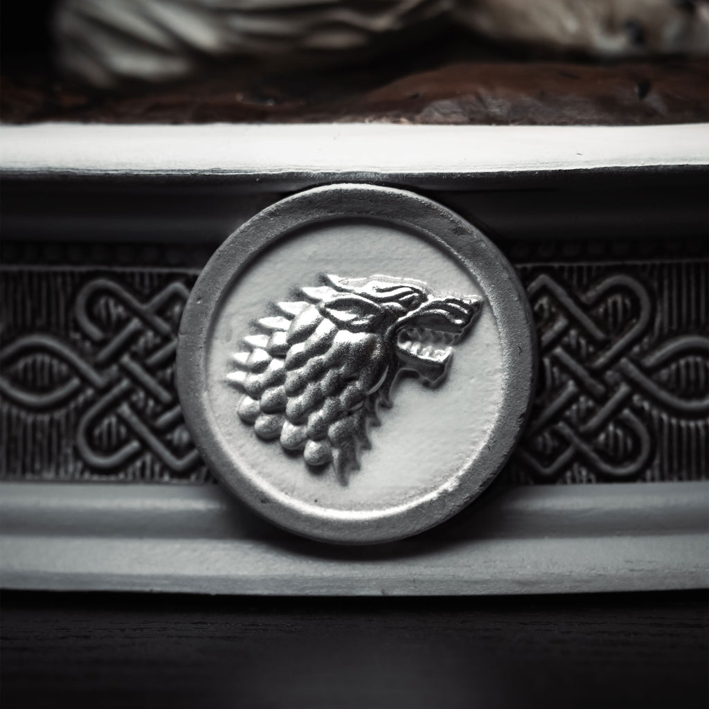 Zdjęcie produktu Gra o Tron - Jon Snow z wilkorem Diorama