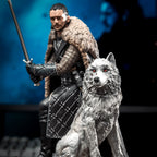 Zdjęcie produktu Gra o Tron - Jon Snow z wilkorem Diorama