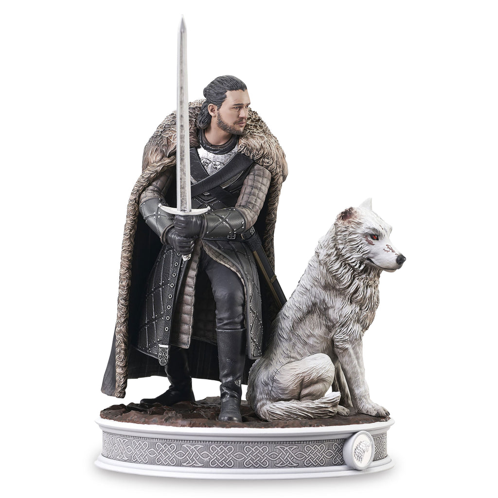 Zdjęcie produktu Gra o Tron - Jon Snow z wilkorem Diorama